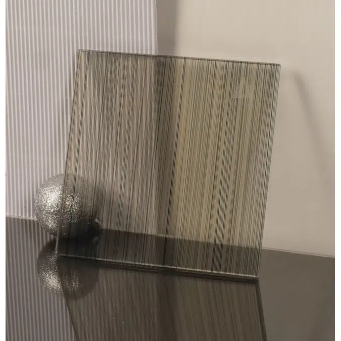 Swiss Print Stripe Glass , Interior Digital Printed Glass