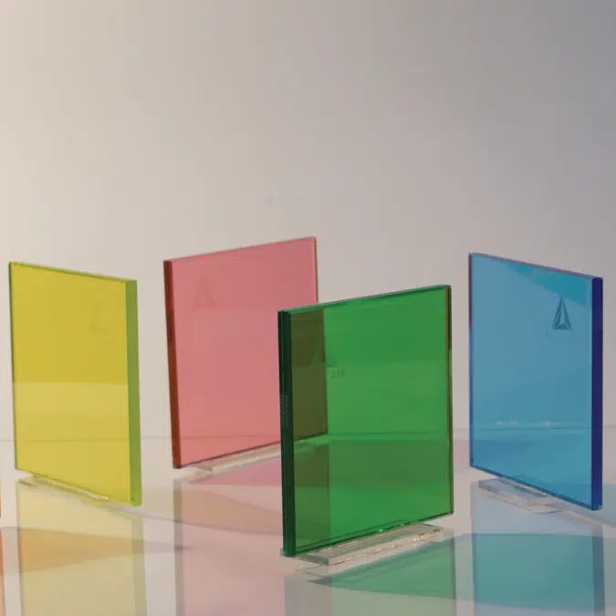 Rainbow Origins , Color Laminate Glass