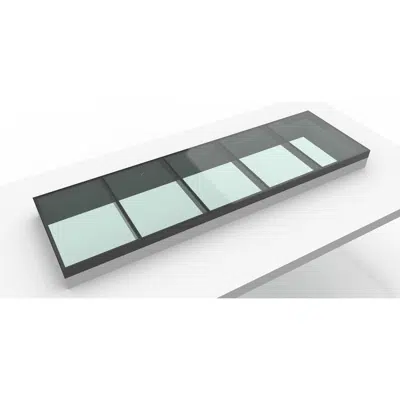 Image pour Skylight Flat-Glass BSG GLASS ZOLUTION 4-Side Supported