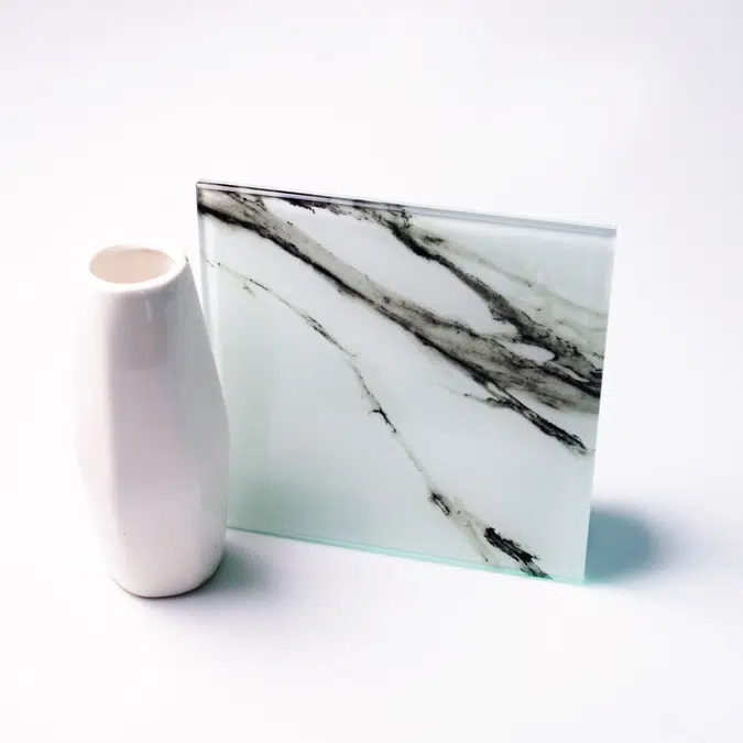 Swiss Print Marble Glass , Interior Digital Printed Glass