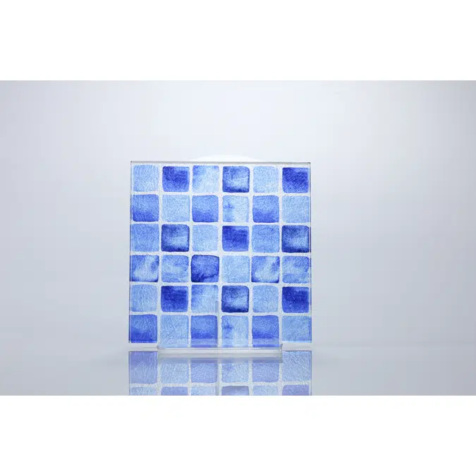 BSG Glass Fabric Surface Plus Painterly Mosaic