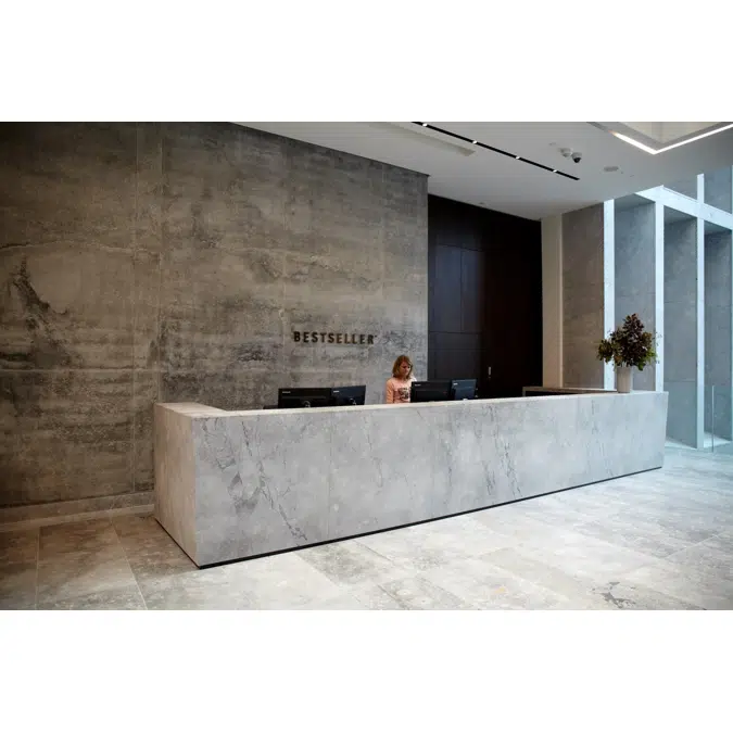 Zurface - Facade cladding - Grigio Bottarga Marble
