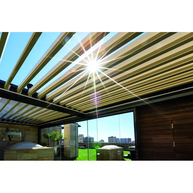 Pérgola Bioclimática P-150 4 columnas