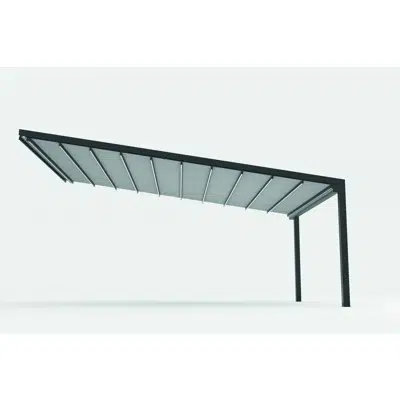 изображение для Fúlvia - Pergola made of tensioned fabric canvas