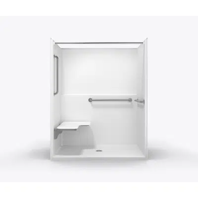Image for SSS6036BF - Accessible Barrier-Free Solid-Surface Shower