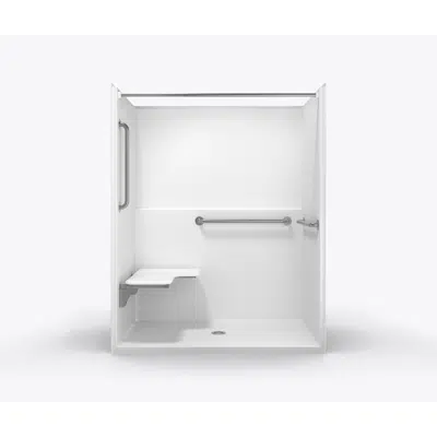 afbeelding voor Comfort Designs SSS6036BF - Accessible Barrier-Free Solid-Surface Shower