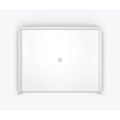 Image for Comfort Designs SSB 6048BF COL C - Solid-Surface Barrier-Free Shower Base
