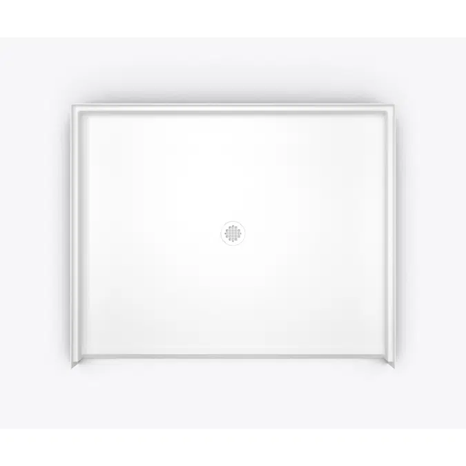 SSB 6048BF COL C - Solid-Surface Barrier-Free Shower Base