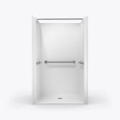 Image pour SSS4897BF - Accessible Barrier-Free Solid-Surface Shower