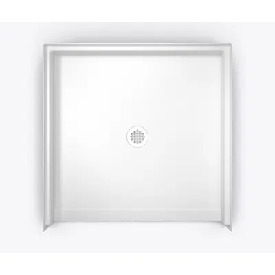 изображение для SSB 3838 BF .5 - Solid Surface Transfer Shower Base