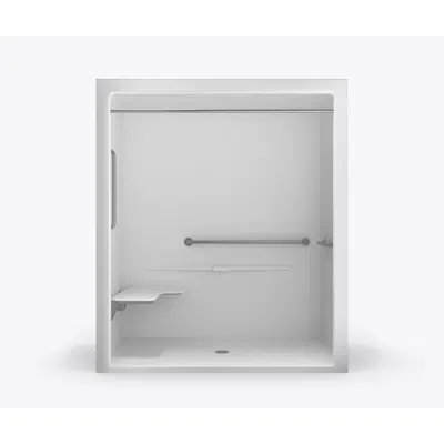 bild för XSA7236BF - Accessible Barrier-Free Cast Acrylic Shower