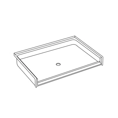 Image for XSB 6036BF COL C - AcrylX™ Barrier-Free Shower Base
