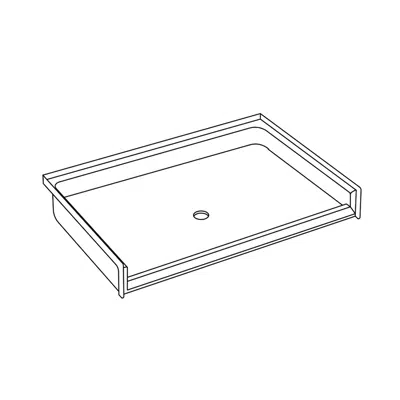 XSB 6033BF COL C - AcrylX™ Barrier-Free Shower Base图像