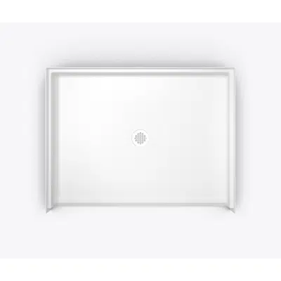 billede til SSB 4836BF COL - Solid-Surface Barrier-Free Shower Base