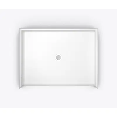 Image for SSB 4836BF COL - Solid-Surface Barrier-Free Shower Base