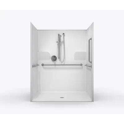 obraz dla XSS6239BF - 60 x 36 Code Compliant AcrylX™ Roll in Shower