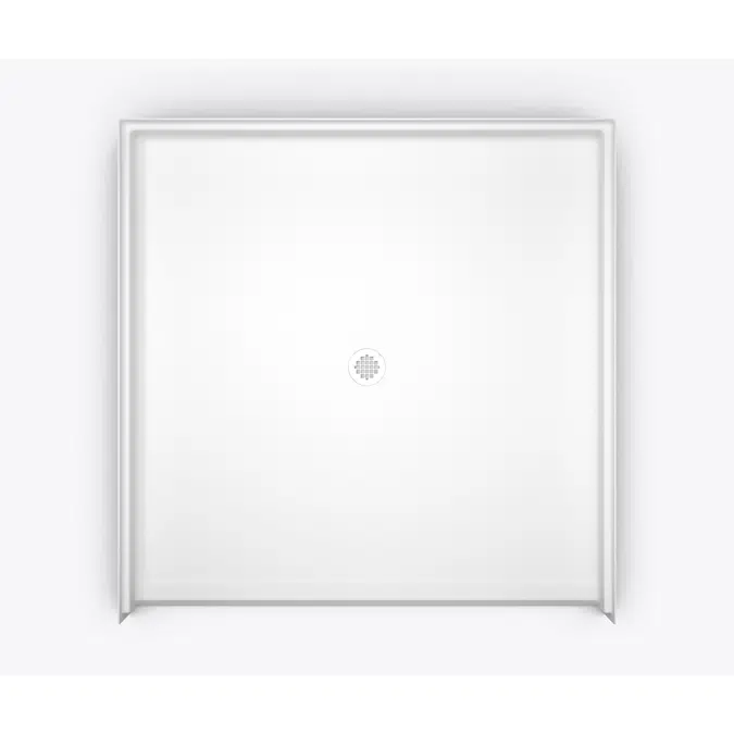 SSB 6060BF COL C - Solid-Surface Barrier-Free Shower Base