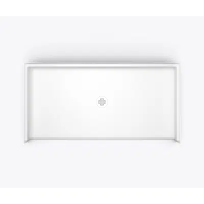 Image for SSB 6030 BF COL C - Solid-Surface Barrier-Free Shower Base