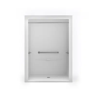 Image for XSA6036BF - Accessible Barrier-Free Cast Acrylic Shower