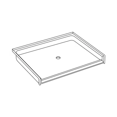imazhi i XSB 6048BF COL C - AcrylX™ Barrier-Free Shower Base