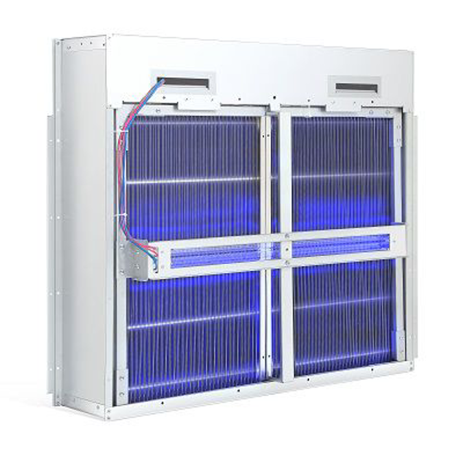 BIM objects Free download! Electronic Air Cleaner with UV F58GH