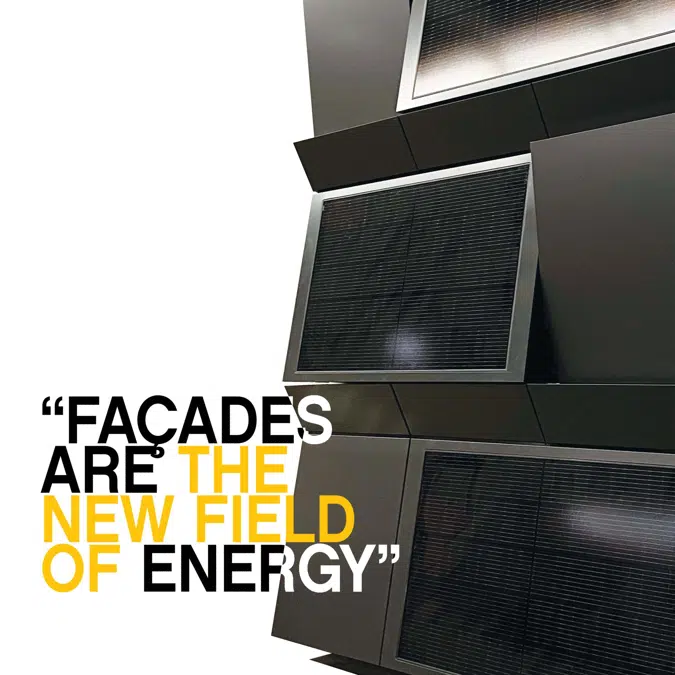 Ultraçade Power facade solar panel