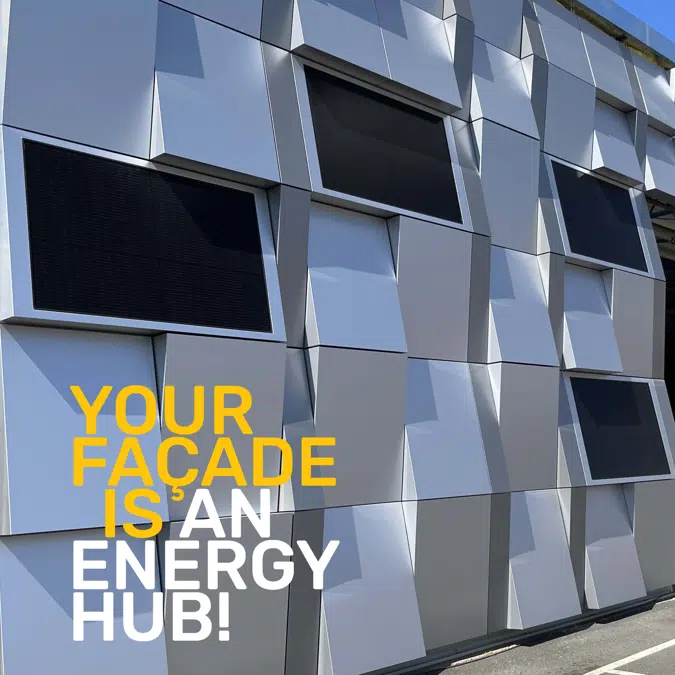 Ultraçade Power facade solar panel