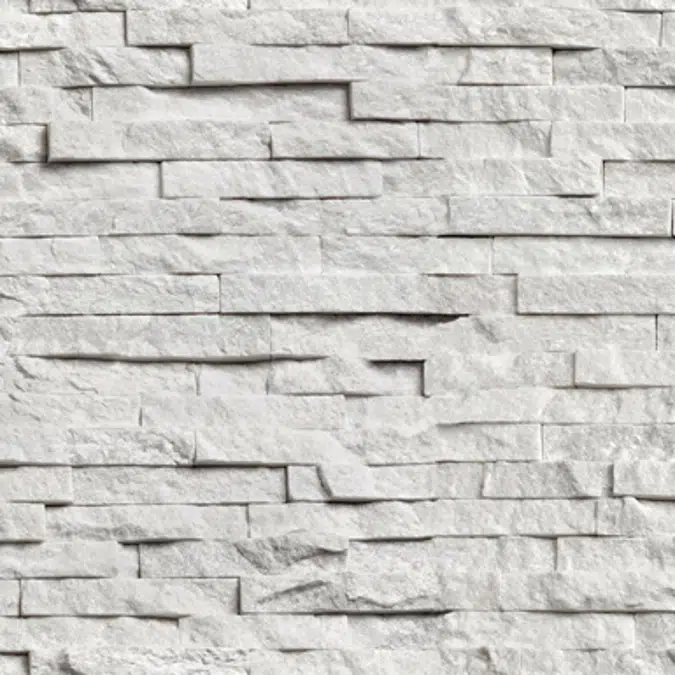 BIM objects - Free download! Facade Stones - White Quartzite | BIMobject