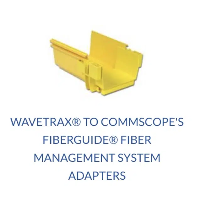 WaveTrax Fiber Raceway - Other Leading Brand Adapters