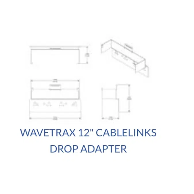 WaveTrax Fiber Raceway - Mounting Accessories