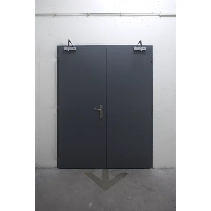 RF P2.60EX Double-leaf Steel External Door