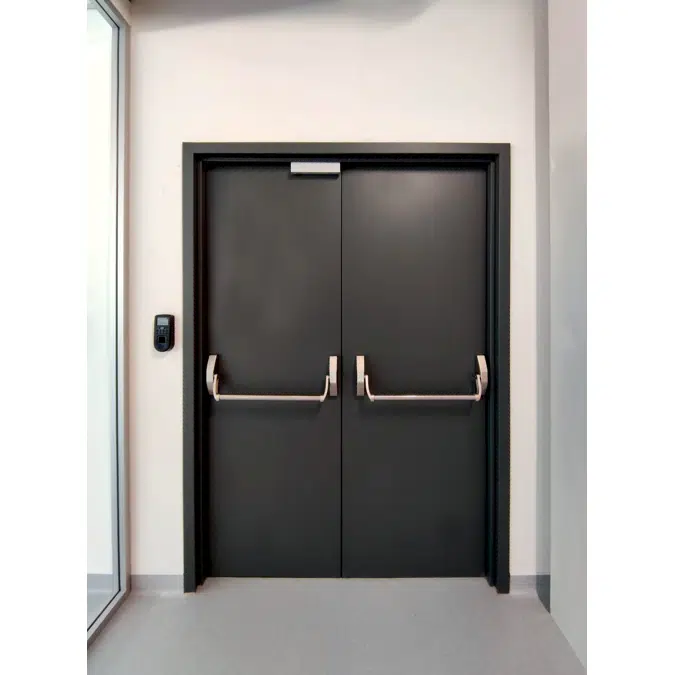 RF P2.60AC Double-leaf Steel Acoustic Door