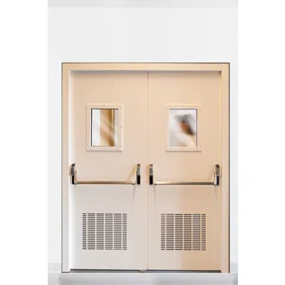 画像 RF P2.60G Double-leaf Steel Fire Door