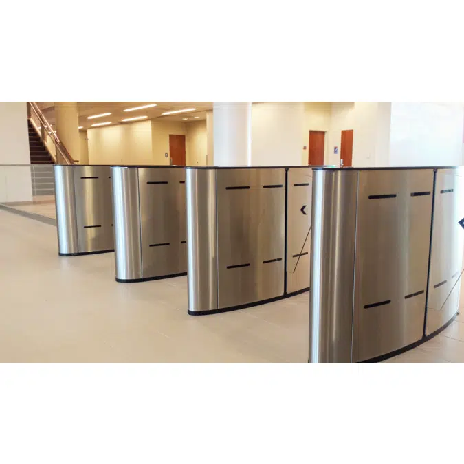 Fastlane Glasswing Compact Security Turnstile