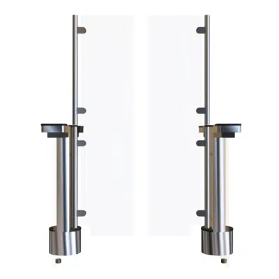 billede til Fastlane Glassgate 300 Security Turnstile