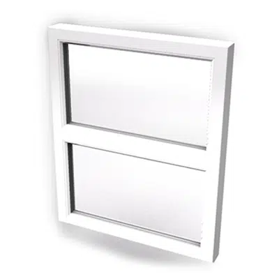 Image for Inward opening window 2+1 glass 2-light whit transom Fixed