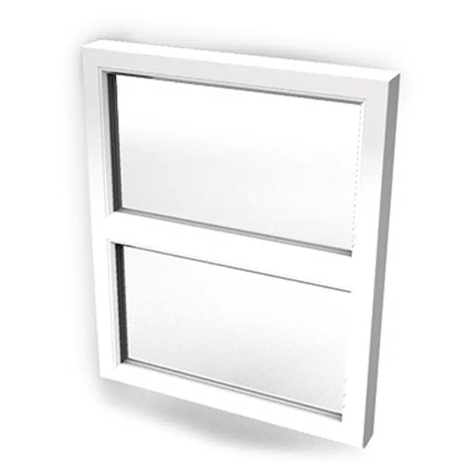 Inward opening window 2+1 glass 2-light whit transom Fixed