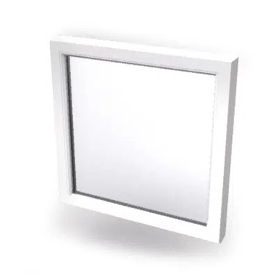 изображение для Inward opening window 2+1 glass 1-light fixed