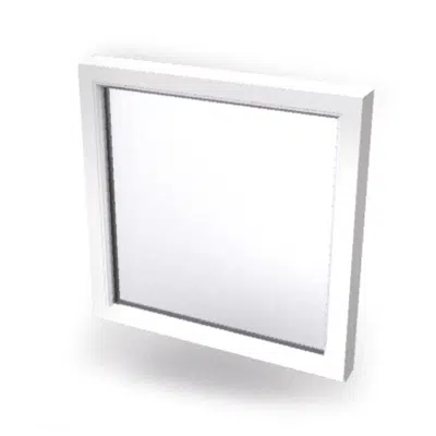 bilde for Inward opening window 2+1 glass 1-light fixed