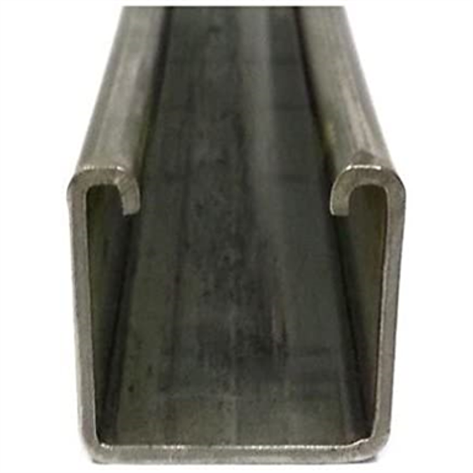 BIM objects - Free download! Unistrut P1000 12 Gauge Steel Strut ...