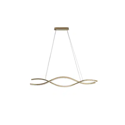 Image for SPARK WAVES PENDANT 150 CCT DIMM GO hanging lamp