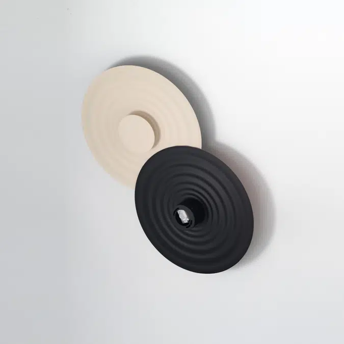 RIPPLE WALL 40 BEIGE wall lamp