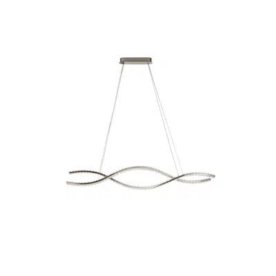 Image for SPARK WAVES PENDANT 120 CCT DIMM CH hanging lamp