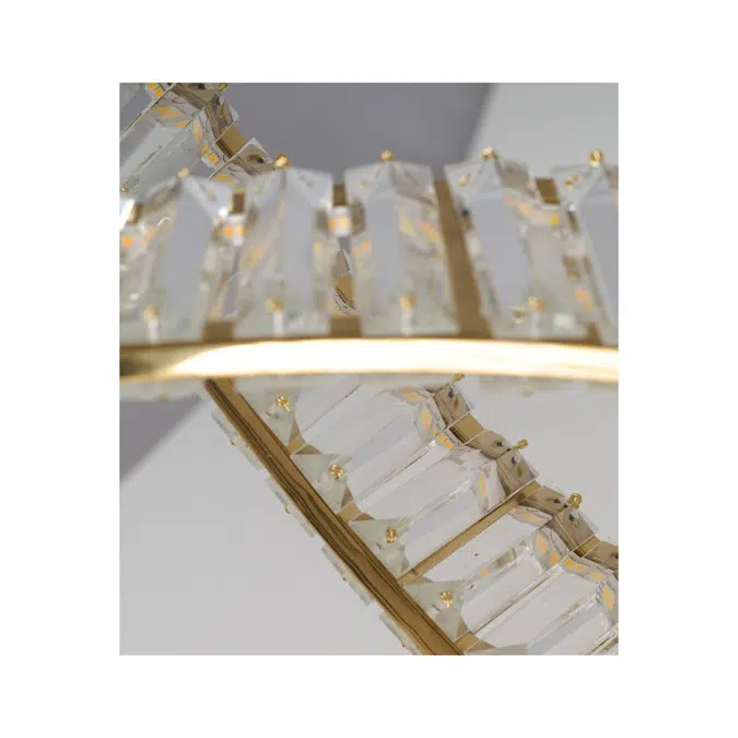 SPARK WAVES PENDANT 120 CCT DIMM CH hanging lamp