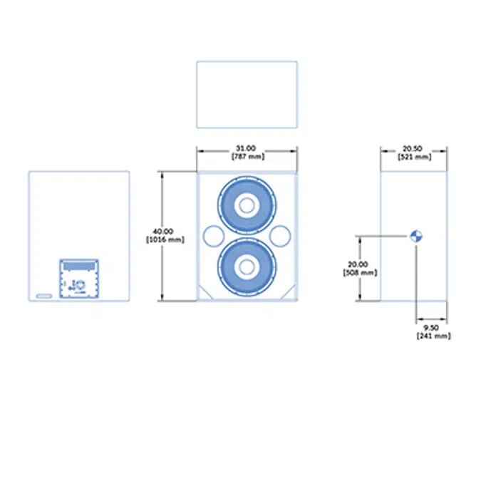 X-800C High-Power Cinema Subwoofer