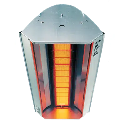imagem para High Intensity Infrared Heater, Model KMI
