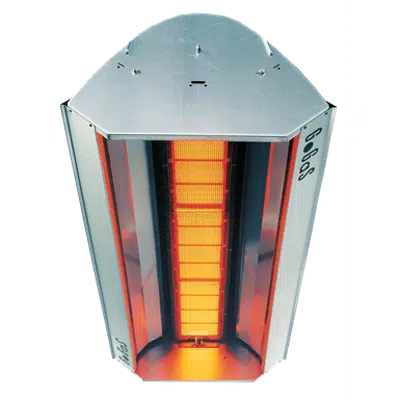 High Intensity Infrared Heater, Model KMI için görüntü