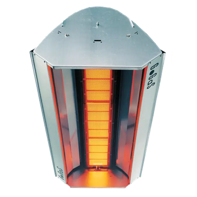 High Intensity Infrared Heater, Model KMI