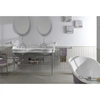 Image for PROVENCE '800 DOUBLE BASIN 140cm with ceramic legs