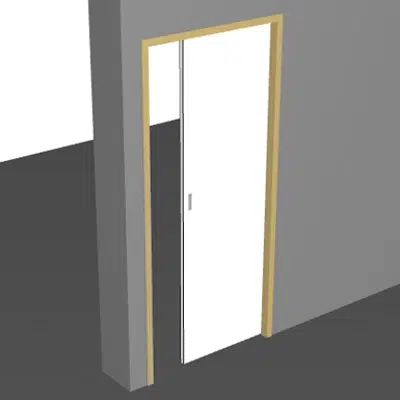 Imagem para Liune D3 Smooth white sliding door}